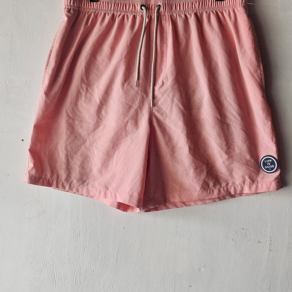 Life Is Good Pink Men's Shorts